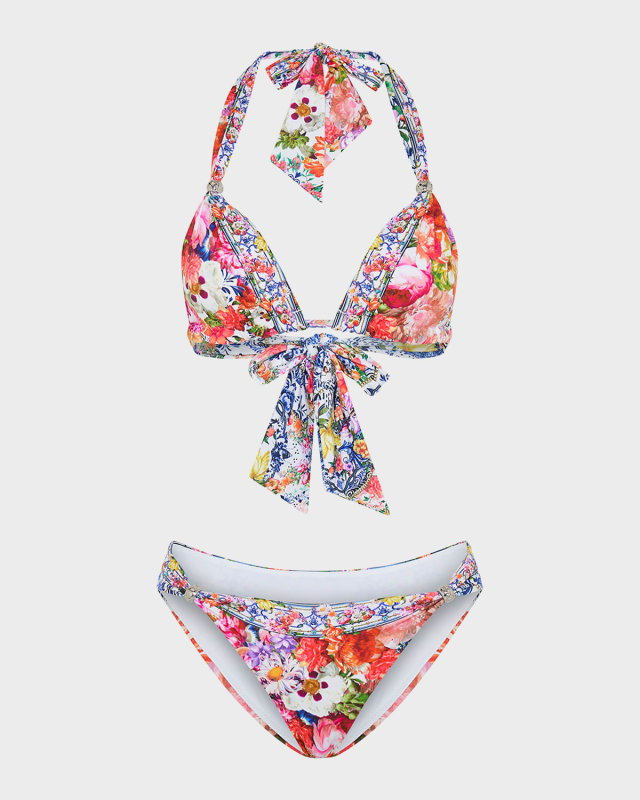 Dutch is Life Soft Tie Two-Piece Bikini Set